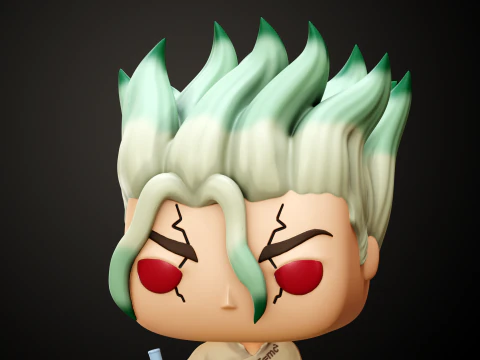 Funko Senku 3D Print Model