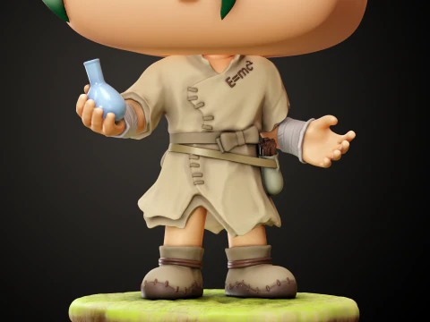 Funko Senku 3D Print Model