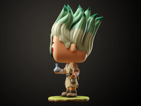 Funko Senku 3D Print Model