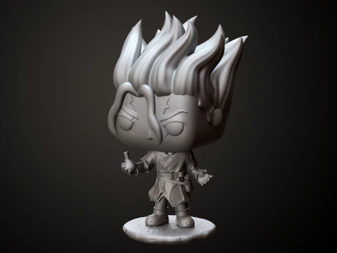Funko Senku 3D Print Model