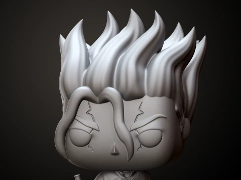 Funko Senku 3D Print Model