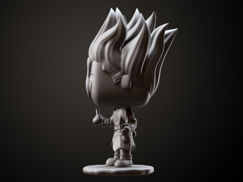 Funko Senku 3D 打印模型