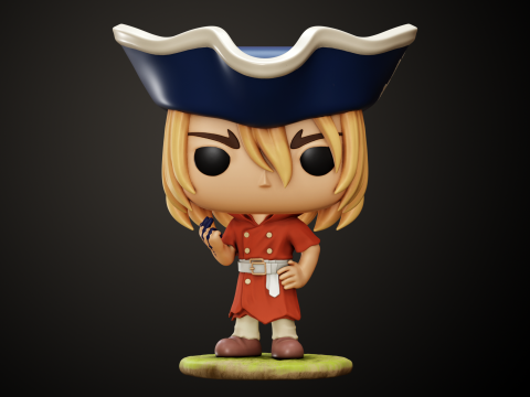 Funko Ryusui 3D 打印模型