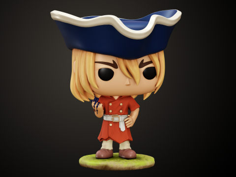 Funko Ryusui Modelo de Impressão 3D