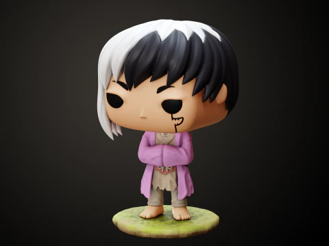 Funko Gen Asagiri 3D Print Model