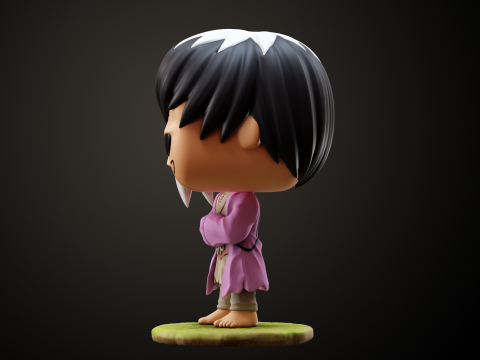 Funko Gen Asagiri 3D-Druckmodell