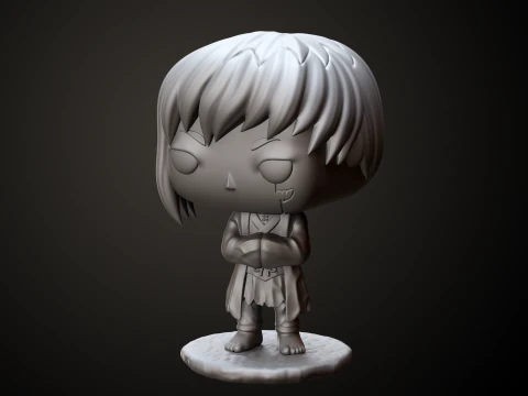 Funko Gen Asagiri 3D Print Model