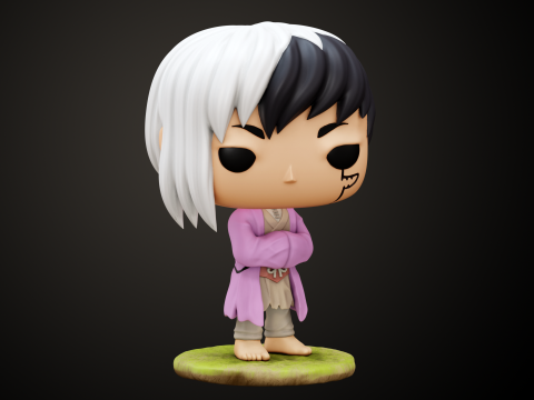 Dr Stone 3 Funko Characters Modello di stampa 3D