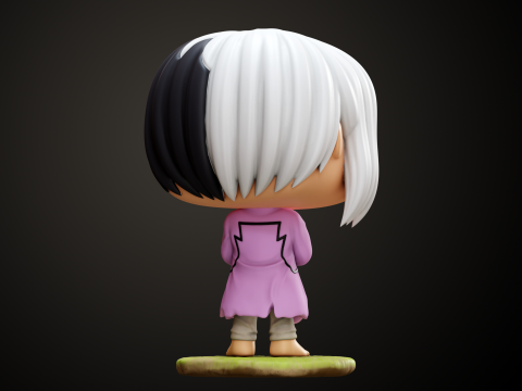 Dr Stone 3 Funko Characters Modello di stampa 3D
