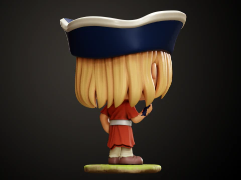 Dr Stone 3 personaggi Funko Modello di stampa 3D