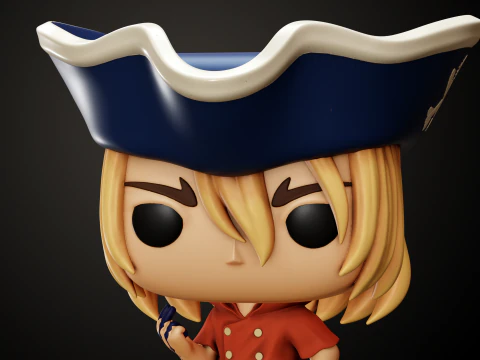 Dr Stone 3 personaggi Funko Modello di stampa 3D
