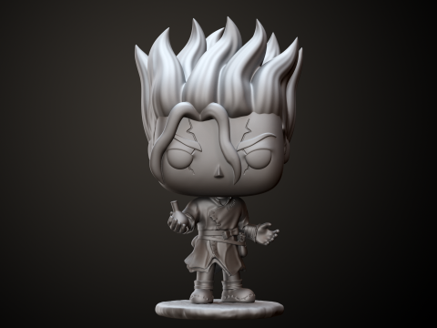 Dr Stone 3 Funko Characters Modello di stampa 3D