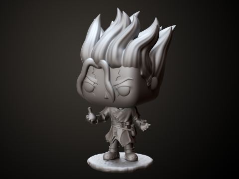 Dr Stone 3 Funko Characters Modello di stampa 3D