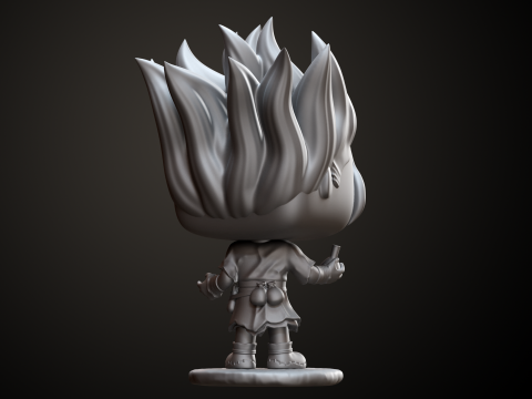 Dr Stone 3 Funko Characters Modello di stampa 3D