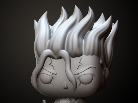 Dr Stone 3 Funko Characters Modello di stampa 3D