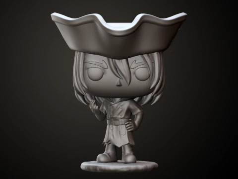 Dr Stone 3 personaggi Funko Modello di stampa 3D