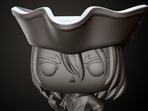 Dr Stone 3 personaggi Funko Modello di stampa 3D