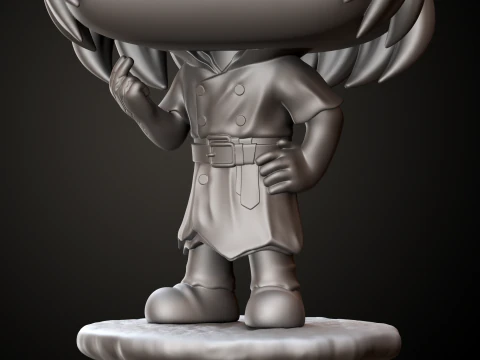 Dr Stone 3 personaggi Funko Modello di stampa 3D