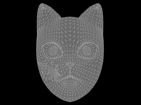 Demon Slayer - Sabito Mask 3D Print Model