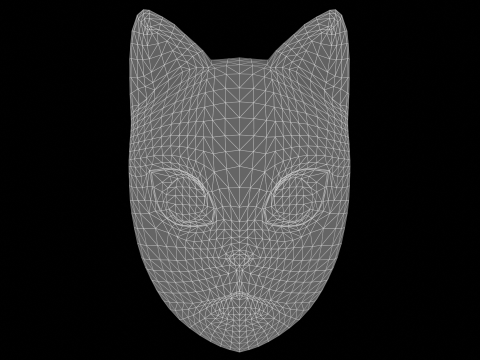 Demon Slayer - Tanjiro Mask Modèles 3D en vedette