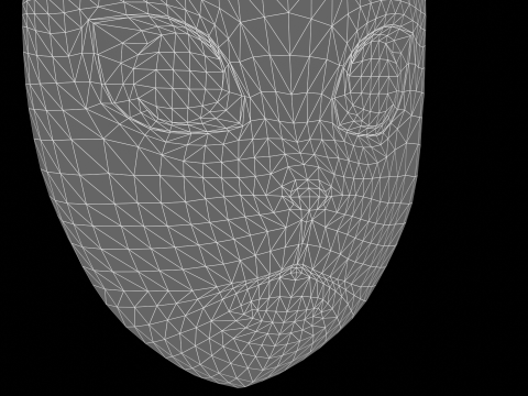 Demon Slayer - Tanjiro Mask Modèles 3D en vedette