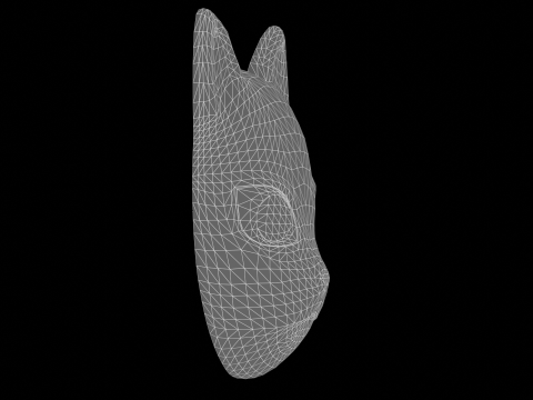 Demon Slayer - Tanjiro Mask Modèles 3D en vedette