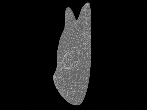 Demon Slayer - Tanjiro Mask Modèles 3D en vedette