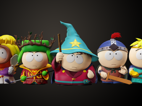 South Park Stick of Truth Models 3D 打印模型