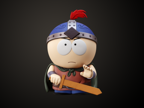 South Park Stick of Truth Models 3D प्रिंट मॉडल
