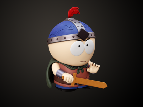 South Park Stick of Truth Models 3D प्रिंट मॉडल