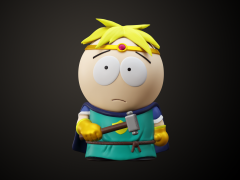 South Park Stick of Truth Models 3D प्रिंट मॉडल