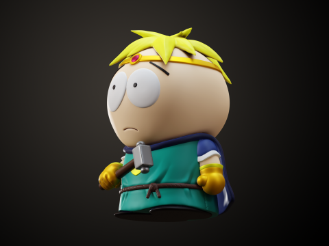 South Park Stick of Truth Models 3D प्रिंट मॉडल