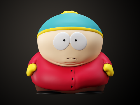 South Park Bus Stop Models 3D Принт Модель