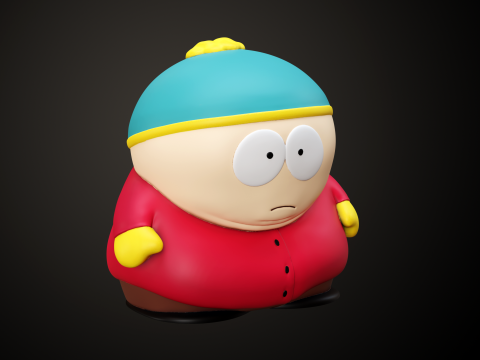 South Park Bus Stop Models 3D Принт Модель