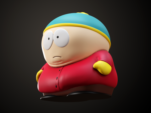 South Park Bus Stop Models 3D Принт Модель