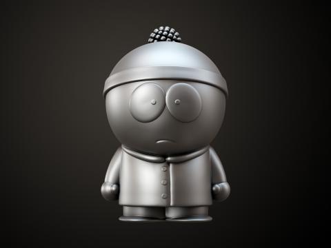 South Park Bus Stop Models 3D Принт Модель