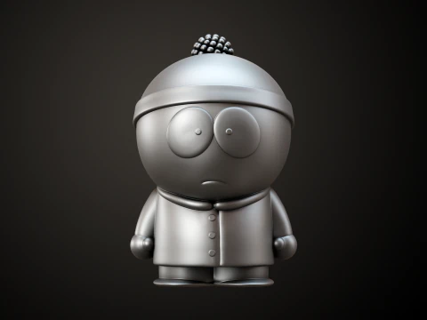 Des mod&egrave;les d'arr&ecirc;t de bus de South Park Modèles 3D en vedette