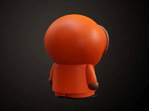 Des mod&egrave;les d'arr&ecirc;t de bus de South Park Modèles 3D en vedette