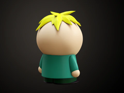 Des mod&egrave;les d'arr&ecirc;t de bus de South Park Modèles 3D en vedette
