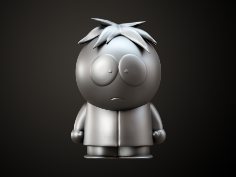 South Park Bus Stop Models 3D Принт Модель
