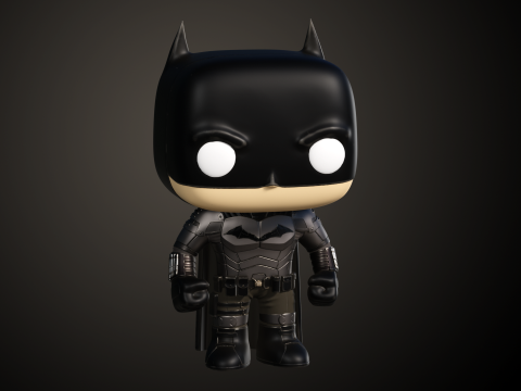 Printable Funko The Batman 3D Print Model