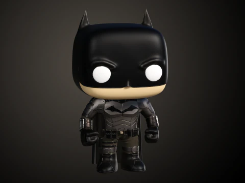 मुद्रण योग्य फ़नको द बैटमैन 3D प्रिंट मॉडल