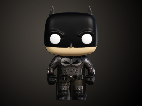 Printable Funko The Batman 3Dプリントモデル