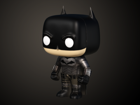 Printable Funko The Batman 3Dプリントモデル