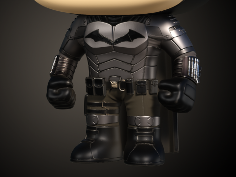 Printable Funko The Batman 3Dプリントモデル