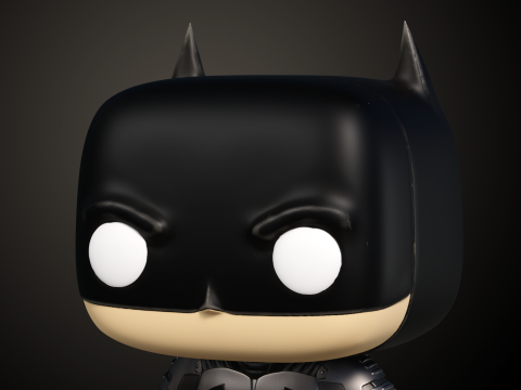 Printable Funko The Batman 3Dプリントモデル