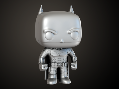 Printable Funko The Batman 3Dプリントモデル