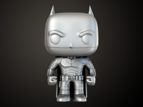 Printable Funko The Batman 3Dプリントモデル