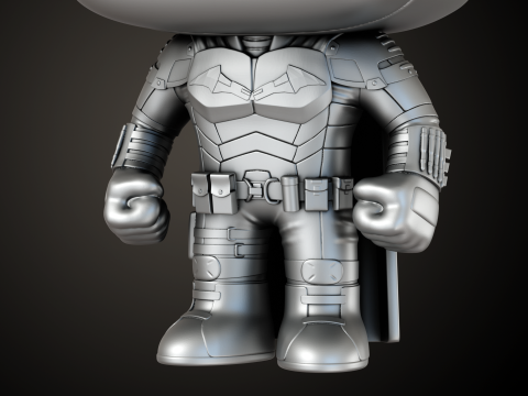 Printable Funko The Batman 3Dプリントモデル