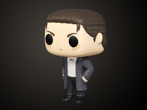 Printable Funko Eren 3D Baskı Modeli